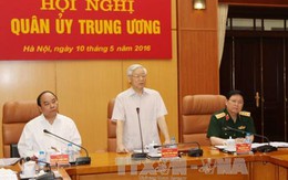 Công bố quyết định của Bộ Chính trị chỉ định Quân ủy Trung ương