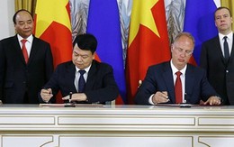 Việt Nam ký 7 văn kiện quan trọng với Liên Bang Nga