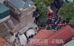 Sau vụ sập nhà tại Cửa Bắc, chủ tịch Hà Nội yêu cầu khẩn trương rà soát nhà cũ