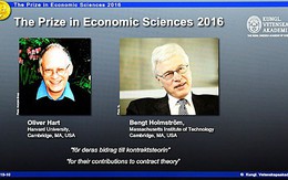 Hai giáo sư Harvard và MIT chia nhau giải Nobel Kinh tế 2016