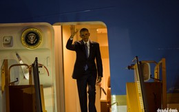 Đoàn xe Tổng thống Hoa Kỳ Obama đã đến khách sạn Marriott