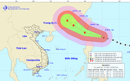 Xuất hiện siêu bão mới mạnh cấp 17 gần biển đông
