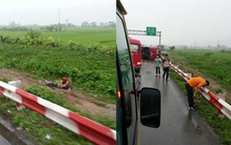 Hà Nội: Xe khách lật trên cao tốc Pháp Vân, 11 người thương vong