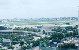 Sét đánh hỏng 1 đường cất hạ cánh tại sân bay Tân Sơn Nhất