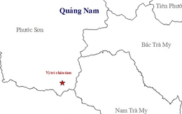 Lại xảy ra động đất tại Quảng Nam