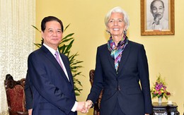 Thủ tướng tiếp Tổng Giám đốc Quỹ Tiền tệ Quốc tế