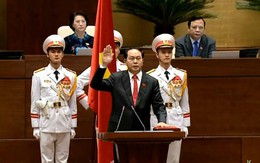 Video: Chủ tịch nước Trần Đại Quang tuyên thệ nhậm chức