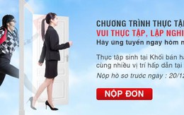 Techcombank tuyển dụng Thực tập sinh tập trung năm 2017