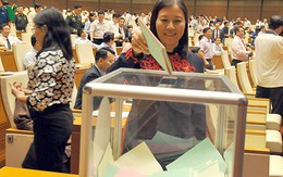 Công bố kết quả bầu 12 chức vụ quan trọng trong Quốc hội khóa XIV