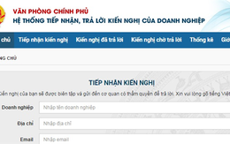 Lập tổ công tác tiếp nhận, xử lý phản ánh của doanh nghiệp qua website doanhnghiep.chinhphu.vn