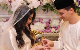 Công chúa Malaysia hạnh phúc trong lễ cưới với thường dân là cầu thủ bóng đá