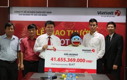 Vietlott trao giải Jackpot hơn 41 tỷ đồng cho nữ khách hàng Lâm Đồng