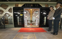 Khung cảnh xa hoa bên trong "khách sạn 5 sao di động" trên đường ray Nhật Bản
