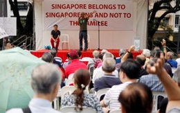 Người biểu tình Singapore đòi điều tra Thủ tướng Lý Hiển Long