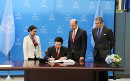 Việt Nam ký Hiệp ước Cấm vũ khí hạt nhân