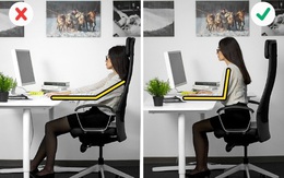 Là dân văn phòng, bạn nhất định không được bỏ qua bài viết này: 5 tư thế vàng khi ngồi làm việc!