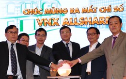 Chứng khoán thăng hoa, chỉ số VNX Allshare Index lần đầu vượt ngưỡng 1.000 điểm sau 4 tháng ra mắt