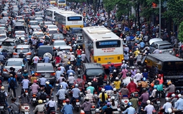 Hà Nội dự kiến cấm xe máy trong nội thành từ 2030