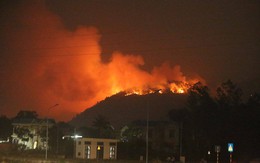 Cháy rừng ở Hà Nội, cột khói bốc cao cả trăm mét