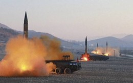 Triều Tiên phóng một loạt tên lửa