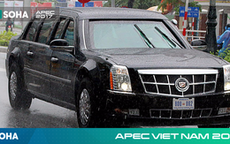 [NÓNG] Dàn xe của tổng thống Trump hộ tống siêu xe Cadillac One The Beast xuất hiện trên phố Đà Nẵng