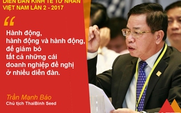 Doanh nhân Trần Mạnh Báo đề nghị coi doanh nghiệp làm chủ thể trong sản xuất nông nghiệp thay thế kinh tế hộ