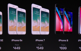 iPhone X trình làng, Apple giảm giá cho iPhone 7 và hàng loạt sản phẩm