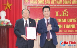 Hà Tĩnh có Chánh Thanh tra mới