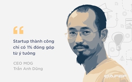 CEO MOG Trần Anh Dũng: "Đừng mượn danh startup để quảng bá vị trí chiến lược của mình"