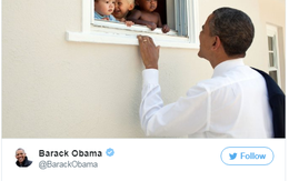 Gần 3 triệu 'like', bài viết Twitter của ông Obama đạt kỷ lục nhiều người thích nhất mọi thời đại