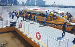 Buýt sông Sài Gòn sắp đón khách sau nhiều lần trì hoãn