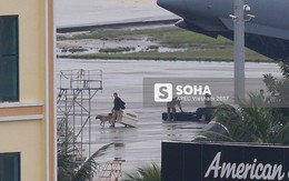 Đặc vụ Mỹ xuống sân bay Đà Nẵng, mang theo chó nghiệp vụ và thiết bị chuyên dụng