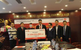 Vietlott trao giải Jackpot cho khách hàng đến từ Hà Nội