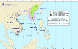 Bão số 1 cách Hong Kong (Trung Quốc) 280km về phía Đông Nam