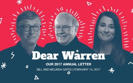 Nội dung bức thư tỷ đô giải cứu thế giới gửi Warren Buffett của vợ chồng Bill Gates