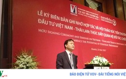 Kim ngạch thương mại Việt Nam-Thái Lan sẽ đạt 20 tỷ USD năm 2020