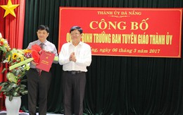 Đà Nẵng có Trưởng Ban Tuyên giáo Thành uỷ mới