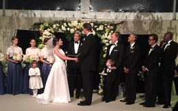 Obama làm phù rể trong lễ cưới của nhân viên Nhà Trắng