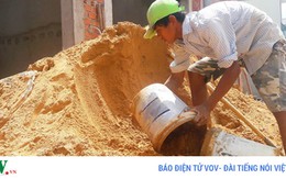 TP.HCM: “Loạn” giá cát xây dựng