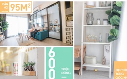 Căn hộ 95m² đẹp tới từng góc nhỏ của cặp vợ chồng hot boy - hot girl 9x nổi tiếng đất Hà Thành