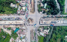 Cận cảnh công trường dự án mở rộng tuyến đường gần 2.000 tỷ tại khu Đông Sài Gòn