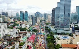 Diện mạo khu trung tâm Sài Gòn nhìn từ trên cao