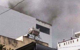 Clip: Hiện trường vụ cháy khách sạn đường Quang Trung