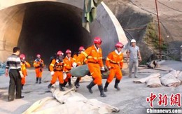 Nổ hầm đường sắt cao tốc ở Trung Quốc, 12 người thiệt mạng