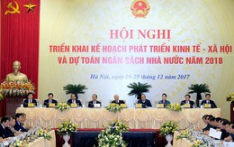 4 trọng tâm điều hành kinh tế của Chính phủ trong năm 2018