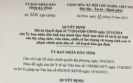 Hà Tĩnh bỏ quy định kỷ luật cán bộ sinh con thứ 3