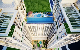 The Golden Star: Cư dân chung cư có thể uống nước tại vòi