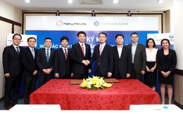 Hanwha Life và Shinhan Bank ký hợp tác kinh doanh bảo hiểm