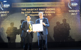 The Habitat Bình Dương đạt giải “Căn hộ hạng trung tốt nhất” 2017