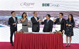 Regent và BIM Group ký kết hợp đồng quản lý dự án Regent Phu Quoc